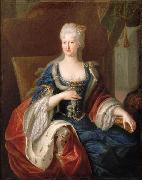 unknow artist Portrait de Marie Anne de Neubourg oil painting on canvas
